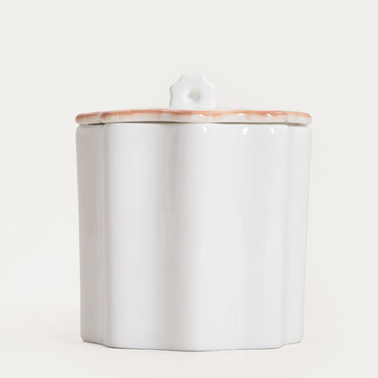 MUSSEL Ceramic Storage Box for Cotton Wools