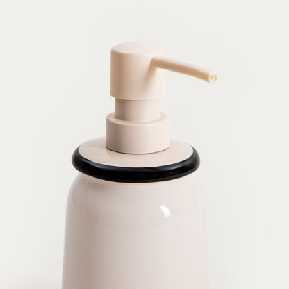 CHLOE Ceramic Soap Dispenser 8.4x19 cm