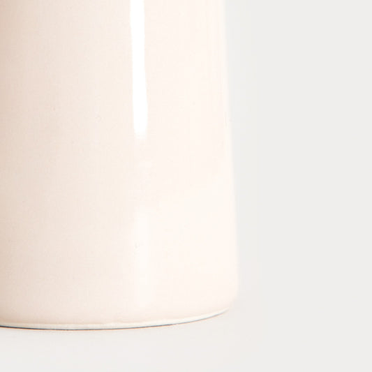 CHLOE Ceramic Bathroom Mug - Compact Toothbrush Holder