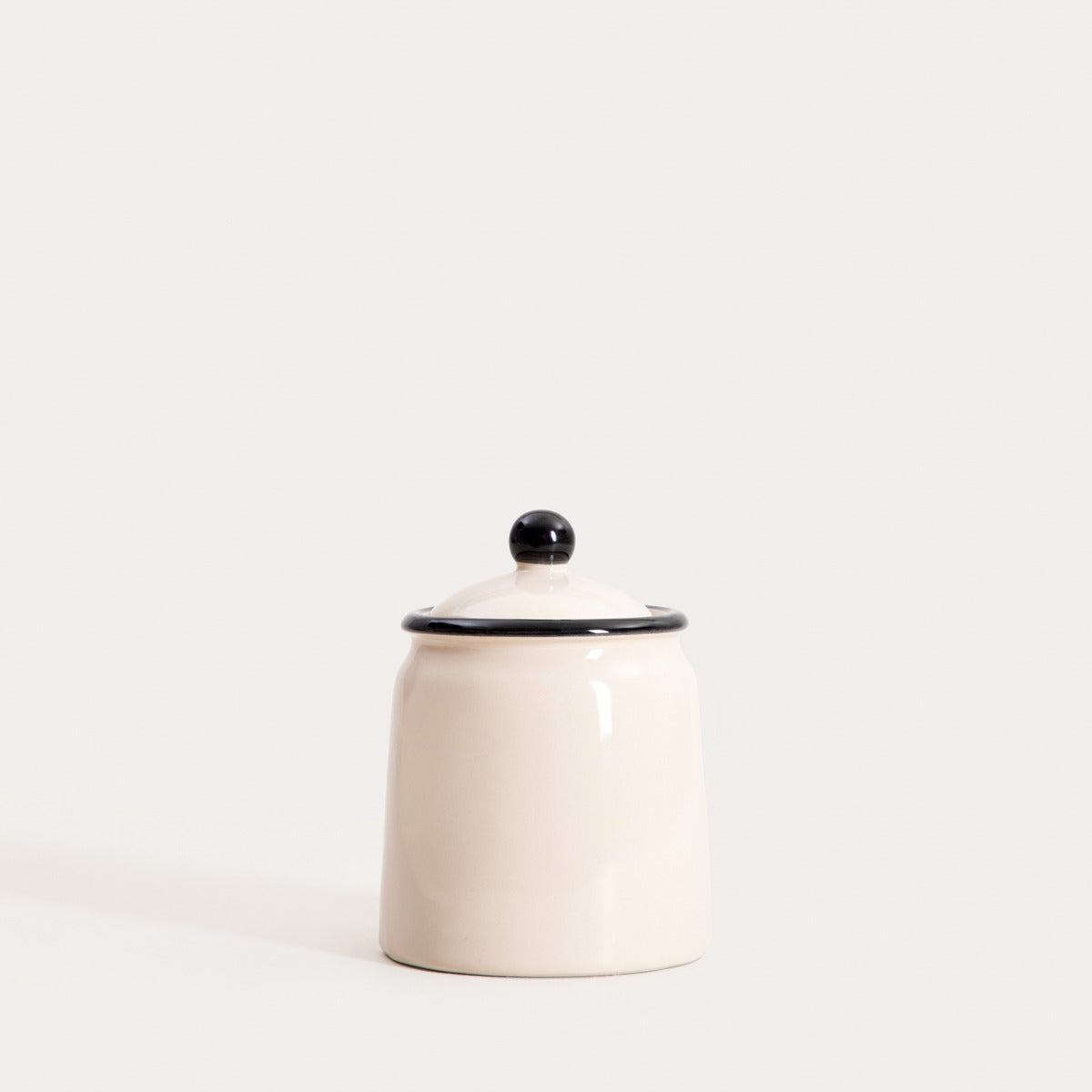 Chloe Ceramic Cotton Bud Holder - Durable & Stylish Bathroom Accessory