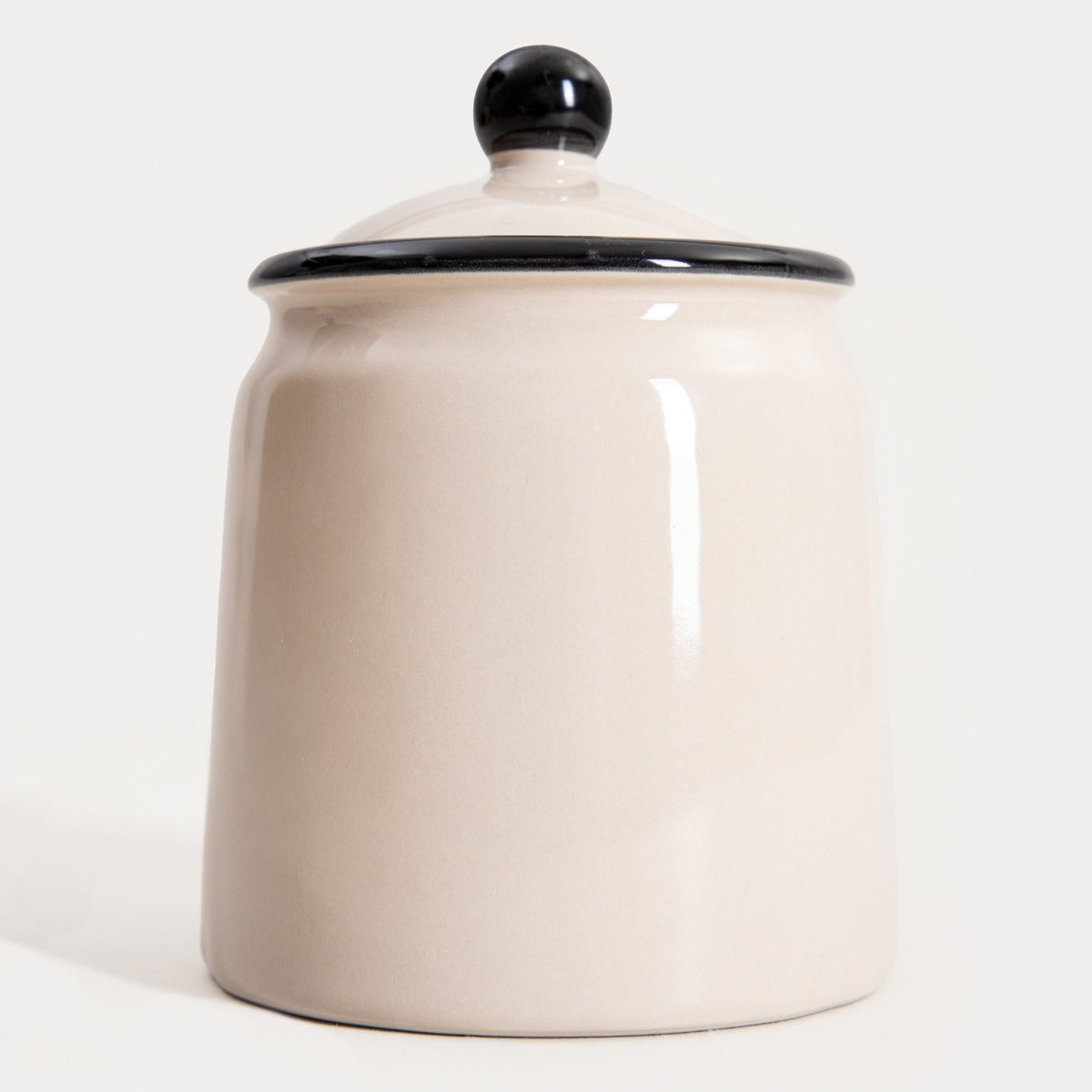 Chloe Ceramic Cotton Bud Holder - Durable & Stylish Bathroom Accessory