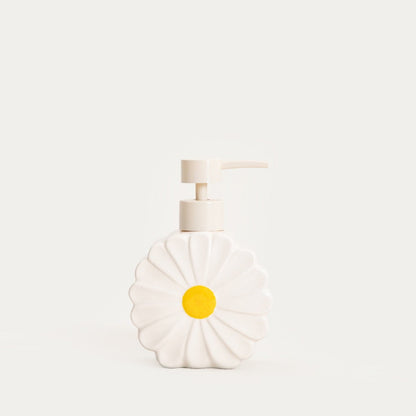 DAISY Ceramic Soap Dispenser for Bathroom and Kitchen