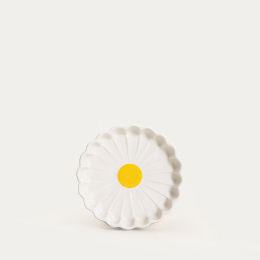 DAISY Ceramic Soap Dish - Compact Durable Stoneware Holder