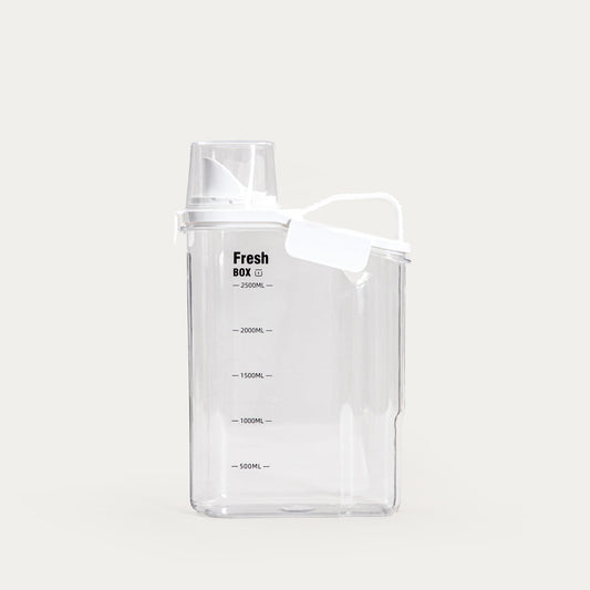 VELVO Container for Washing Powder with Dispenser and Leak-Proof Lid
