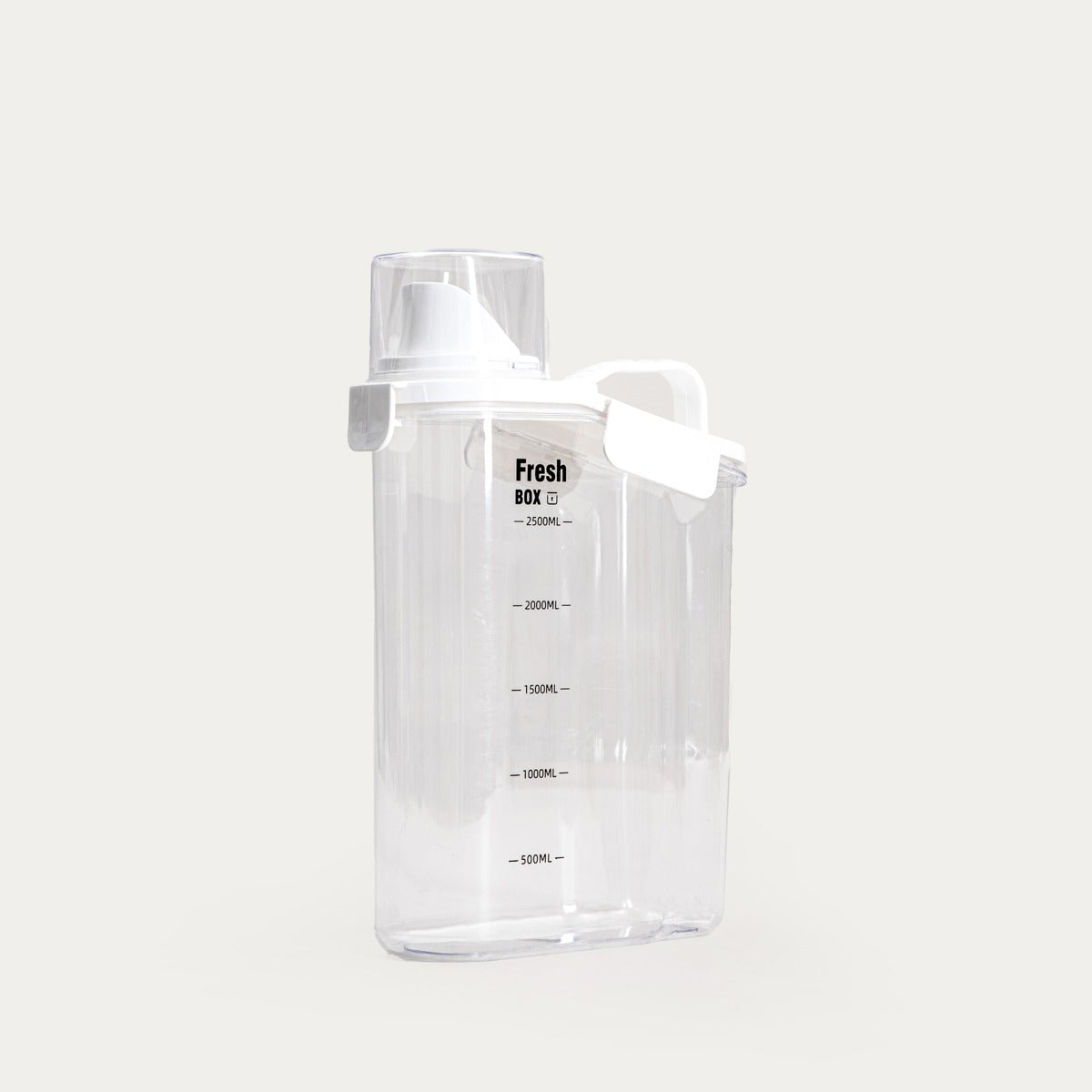 VELVO Container for Washing Powder with Dispenser and Leak-Proof Lid