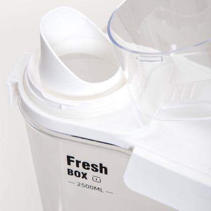 VELVO Container for Washing Powder with Dispenser and Leak-Proof Lid