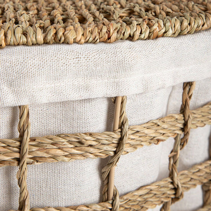 DENAHI Seagrass Laundry Basket 36x43x47 cm