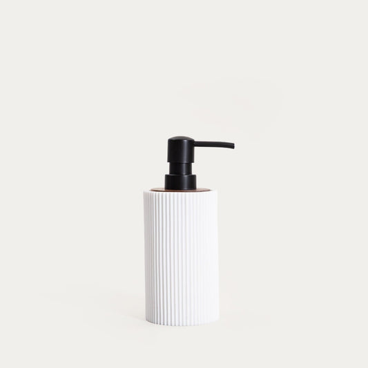 ARWYN Soap Dispenser with Acacia Element