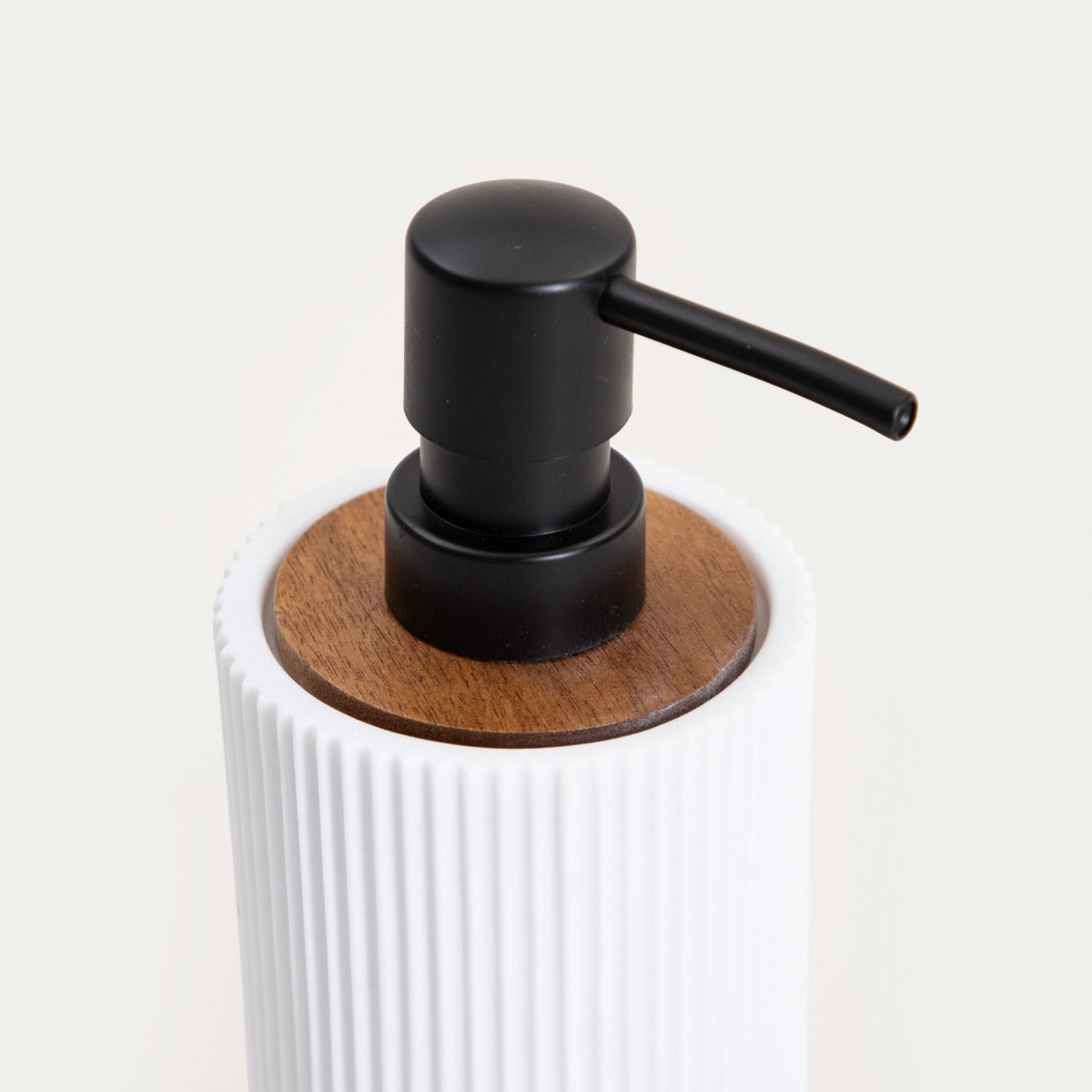 ARWYN Soap Dispenser with Acacia Element