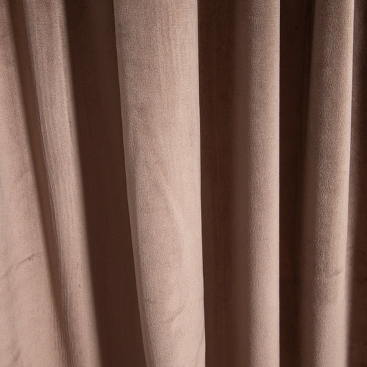 Set of 2 pieces Set of 2 Cappuccino Welvester Blackout Curtains 140x250 cm