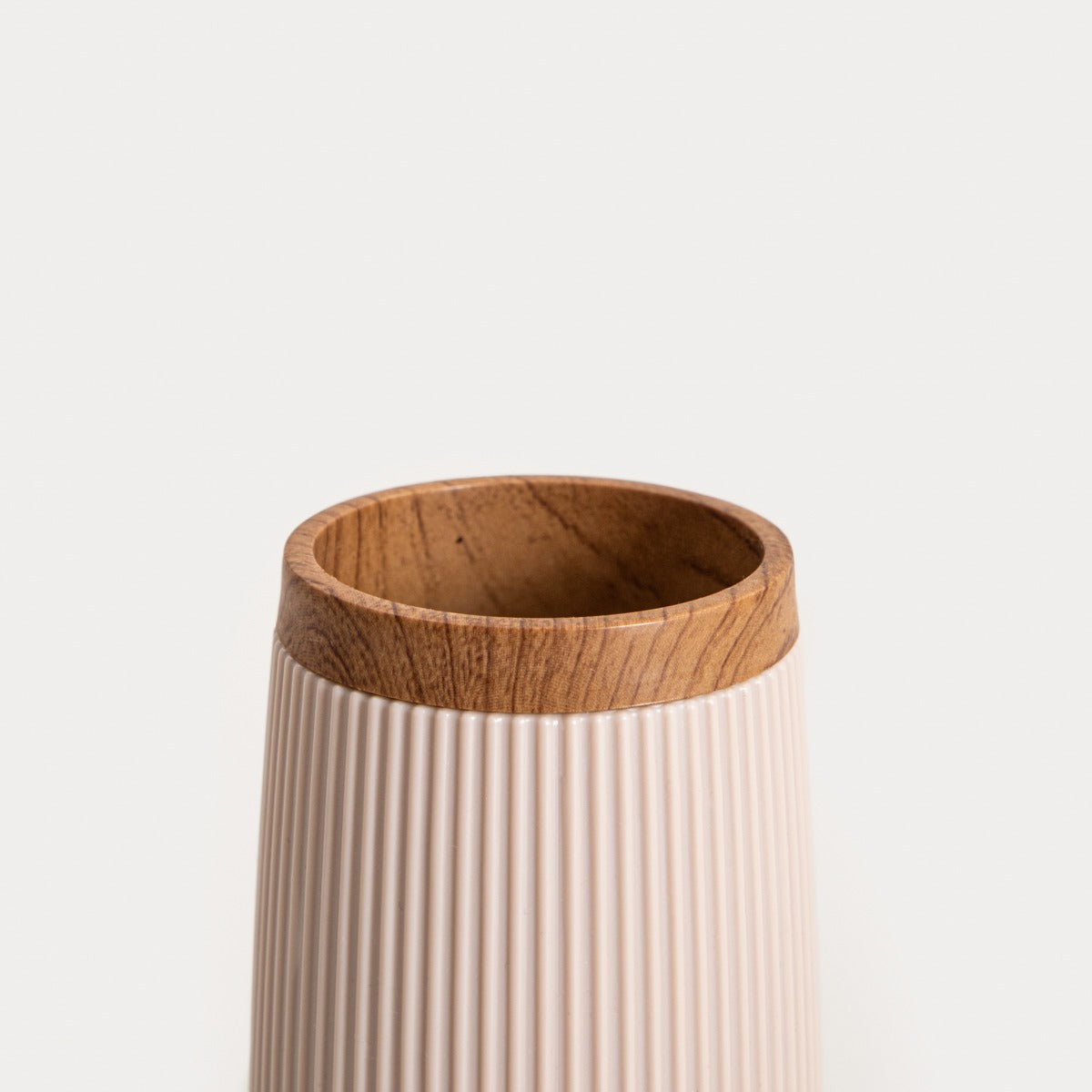 DIALL Beige Bathroom Mug 6.5x6.5x12 cm