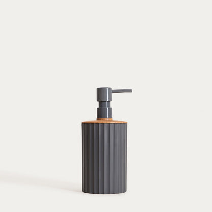 COLOSEUM Anthracite Soap Dispenser 7.8x7.8x18.5 cm