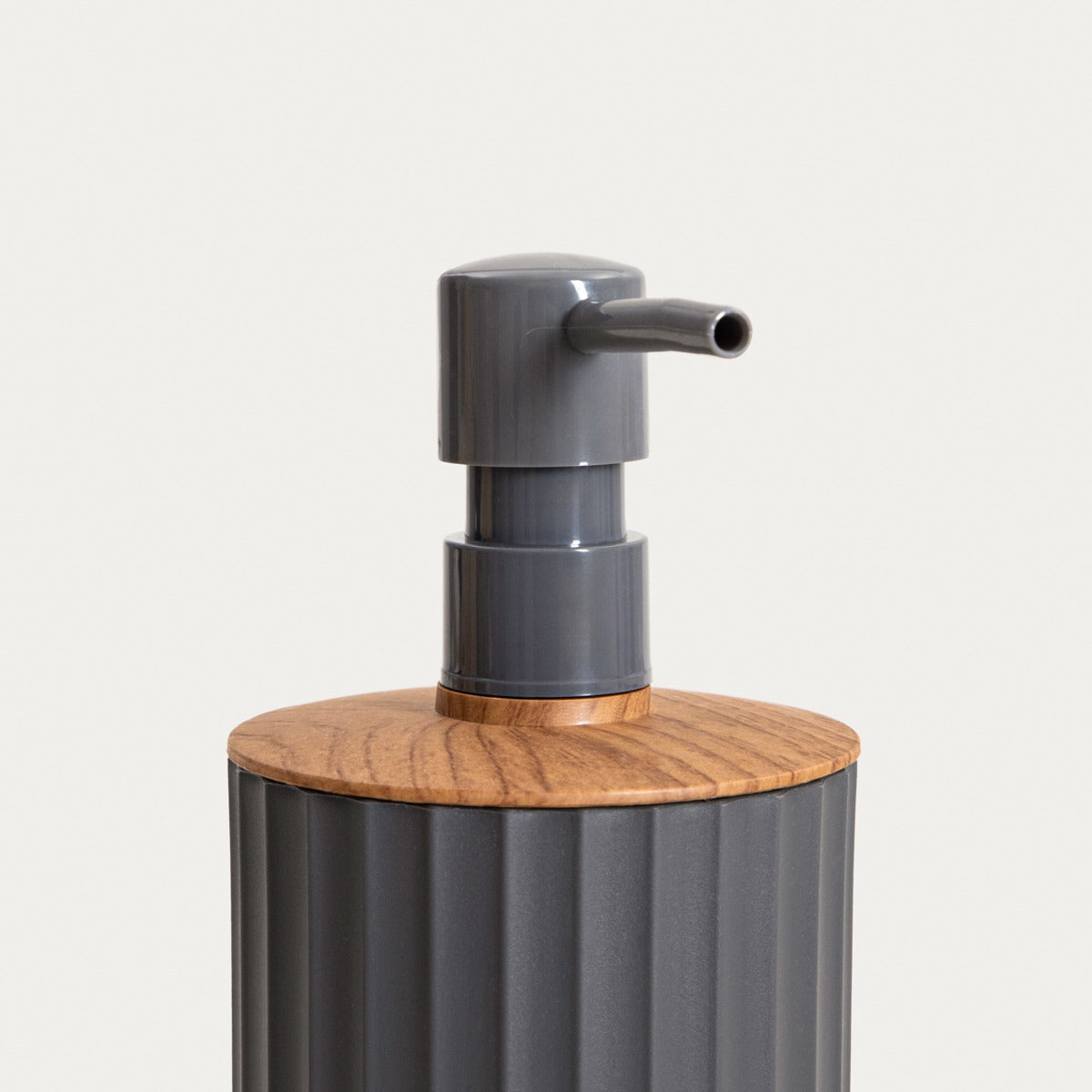 COLOSEUM Anthracite Soap Dispenser 7.8x7.8x18.5 cm
