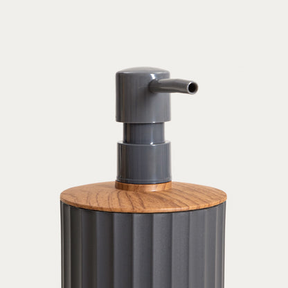 COLOSEUM Anthracite Soap Dispenser 7.8x7.8x18.5 cm