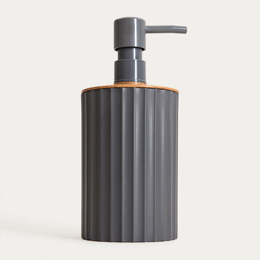 COLOSEUM Anthracite Soap Dispenser 7.8x7.8x18.5 cm