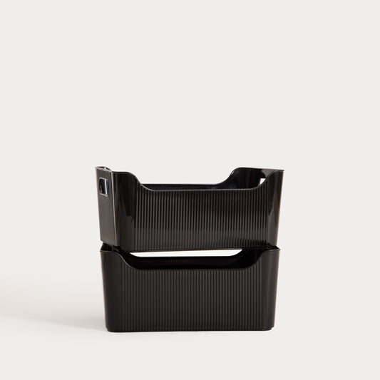 Set of organisers DIALL Black Organiser Set - 2 pcs