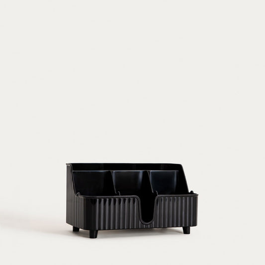 DIALL Black Organiser for Cosmetics and Bathroom Accessories