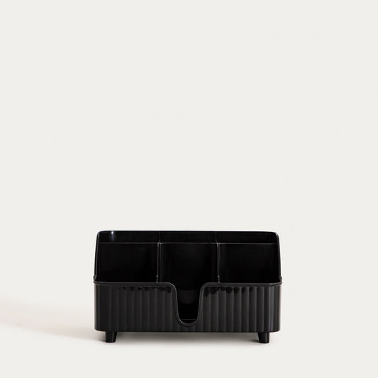 DIALL Black Organiser for Cosmetics and Bathroom Accessories