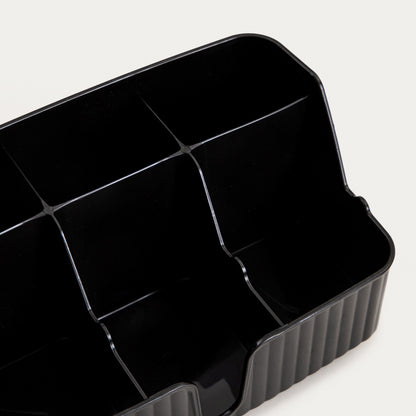 DIALL Black Organiser for Cosmetics and Bathroom Accessories