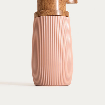 DIALL Pink Soap Dispenser - Compact & Durable