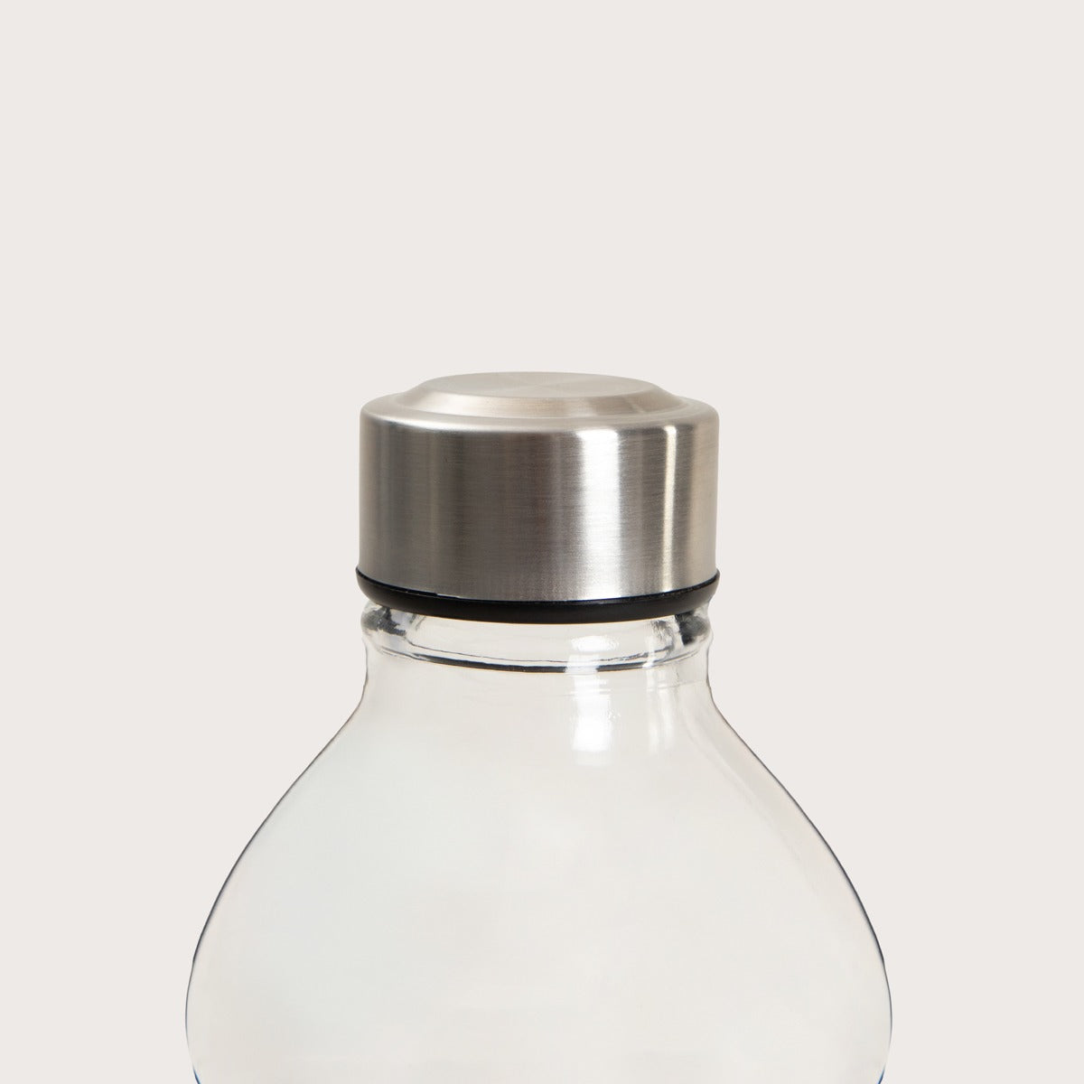 BUBBLY Transparent Glass Bottle 1.25L