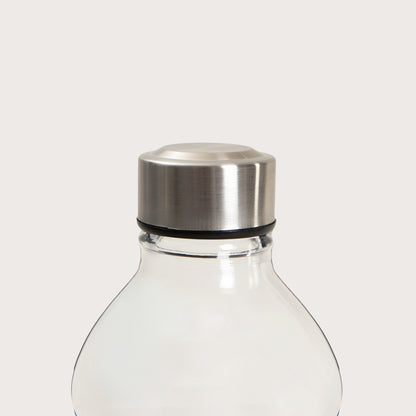 BUBBLY Transparent Glass Bottle 1.25L
