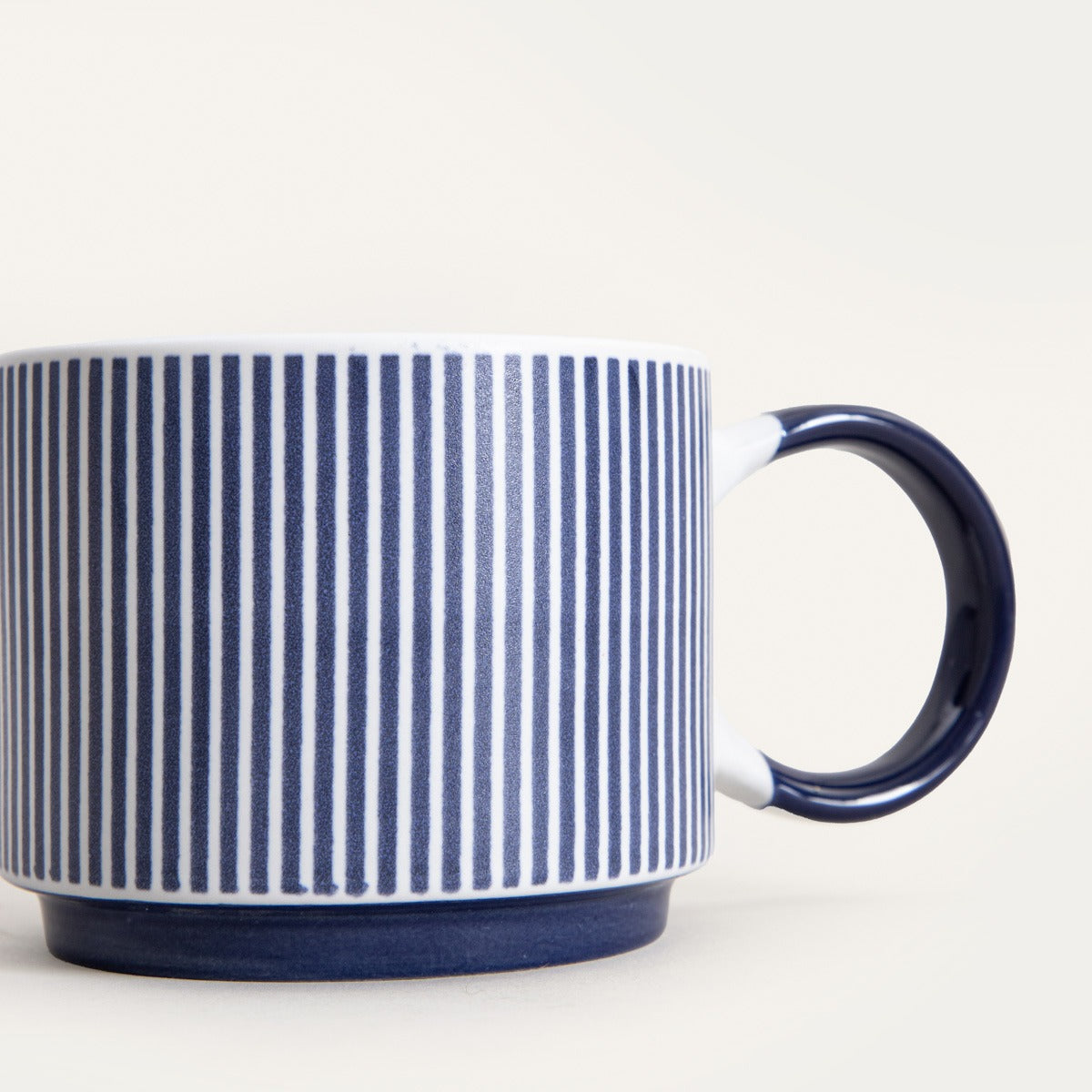 MULIGO Striped Ceramic Mug 250ml