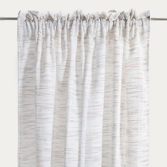 Siera Curtain with Decorative Multicoloured Pattern 140x250 cm