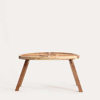 MOOKA Acacia Round Serving Table 38x5x38cm
