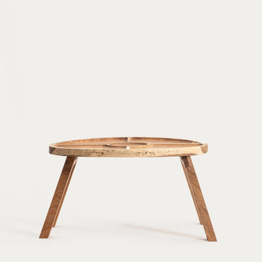MOOKA Acacia Round Serving Table 38x5x38cm