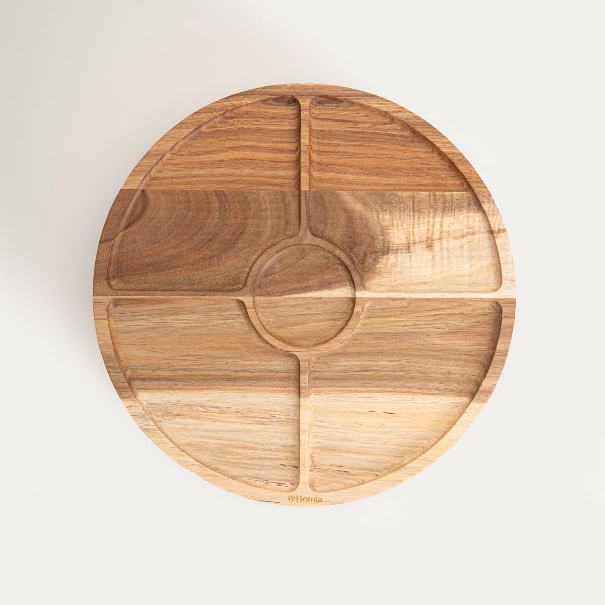 MOOKA Acacia Round Serving Table 38x5x38cm