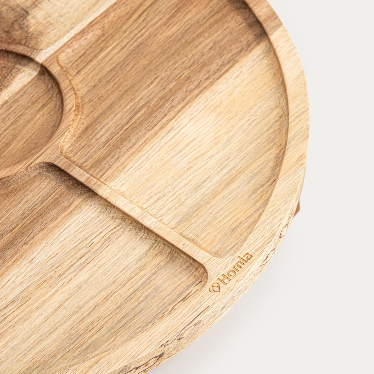 MOOKA Acacia Round Serving Table 38x5x38cm