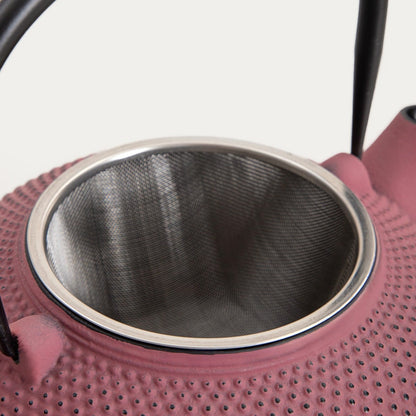 ANDREAS Cast Iron Tea Brewer Pink 1.5L