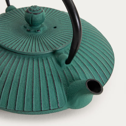 ANDREAS Cast Iron Tea Brewer Green 0.8L