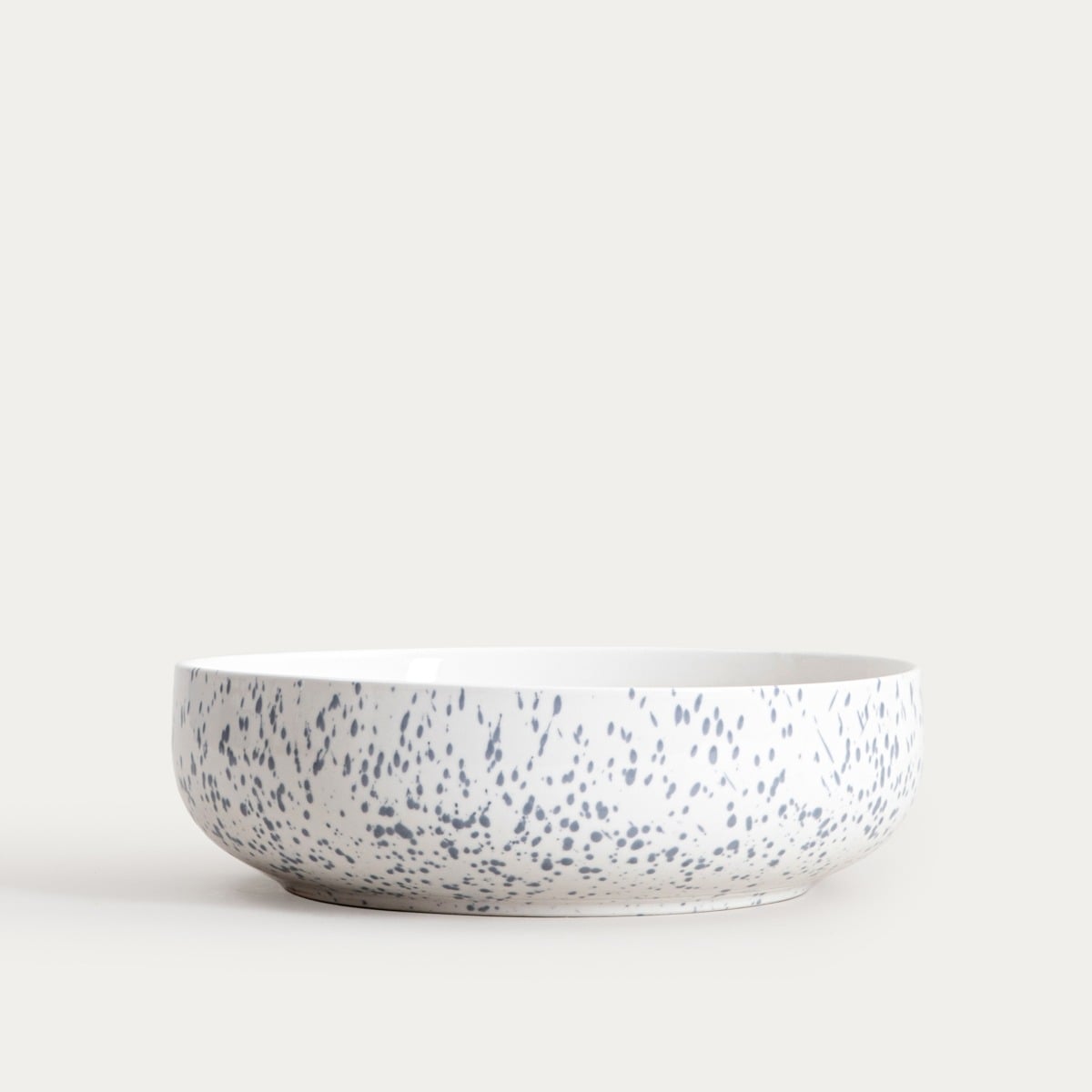 CAVIANO Spotted Ceramic Serving Bowl 29x9 cm