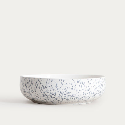 CAVIANO Spotted Ceramic Serving Bowl 29x9 cm