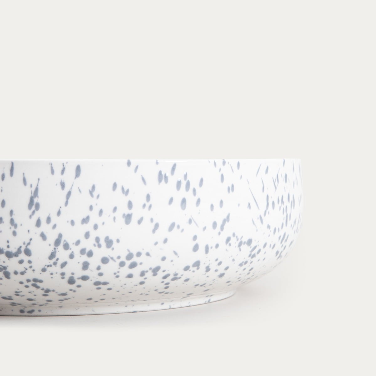 CAVIANO Spotted Ceramic Serving Bowl 29x9 cm