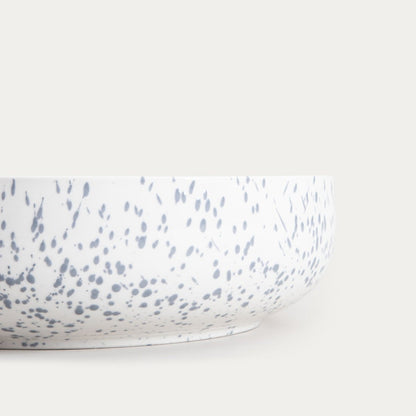 CAVIANO Spotted Ceramic Serving Bowl 29x9 cm