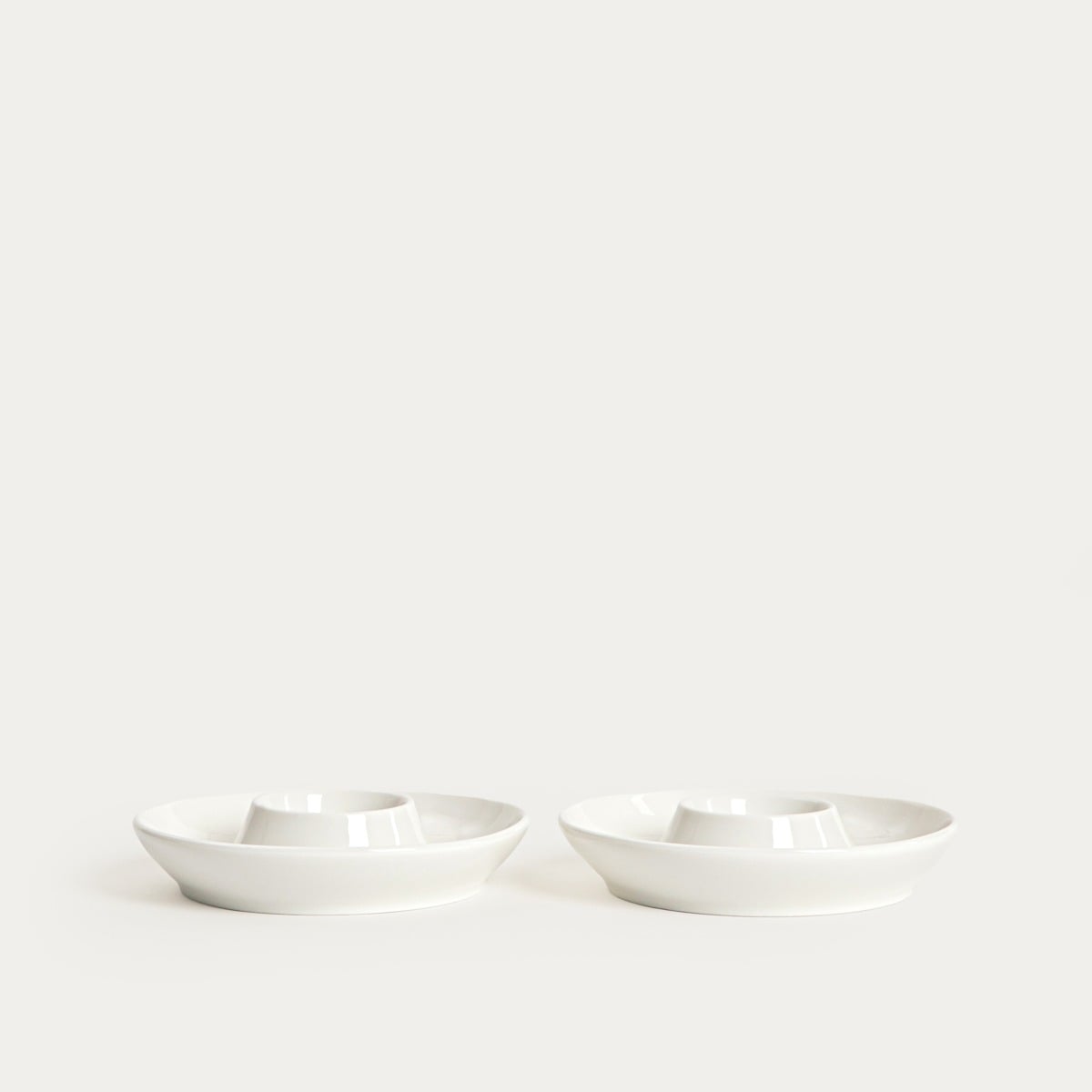 NELSON Egg Tray Set - 2 Pcs Ceramic Serving Dishes
