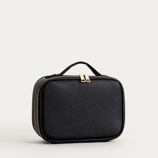 VOYELLE Cosmetic Bag with Mirror and Compartments