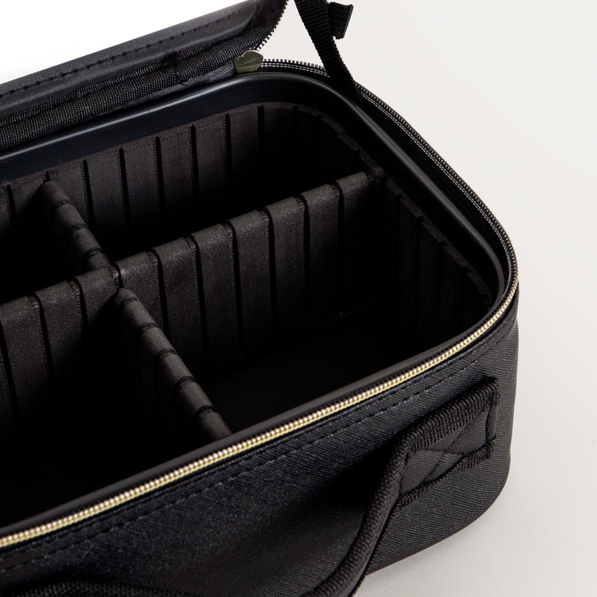 VOYELLE Cosmetic Bag with Mirror and Compartments