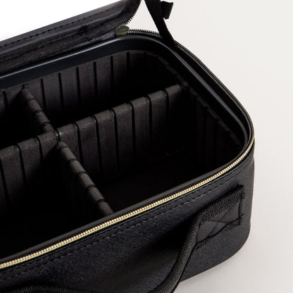 VOYELLE Cosmetic Bag with Mirror and Compartments