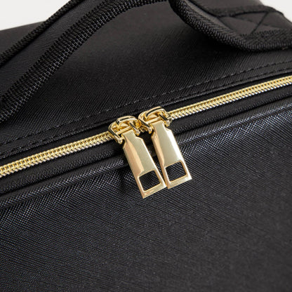 VOYELLE Cosmetic Bag with Mirror and Compartments