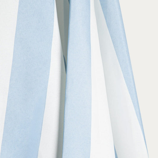 Sunny Blue-Beige Garden & Beach Parasol with UV Protection