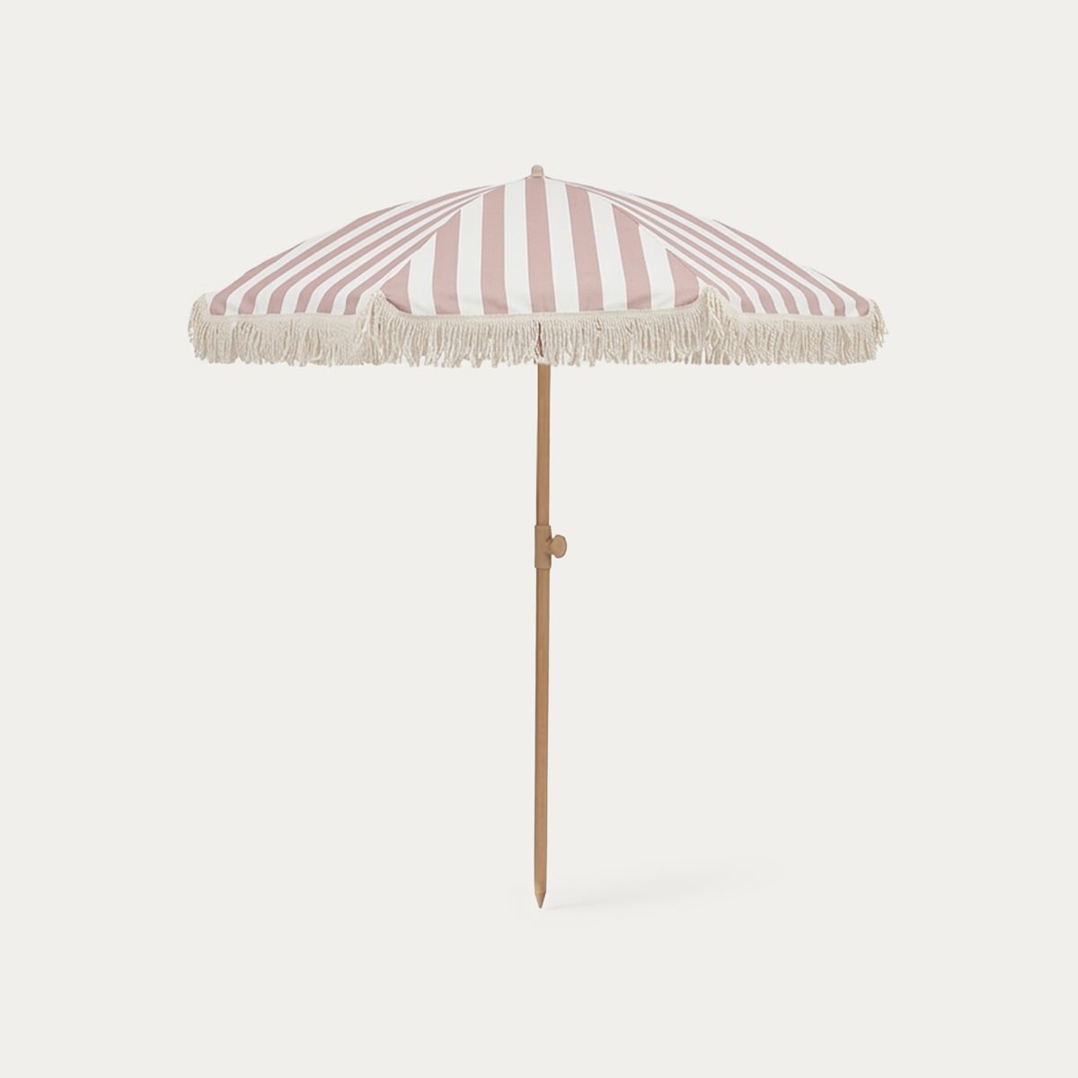 Sunny Beige Outdoor Parasol with UV Protection 160x180 cm