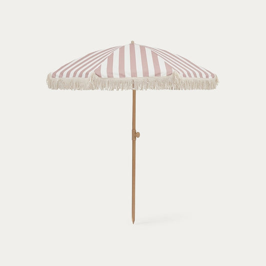 Sunny Beige Outdoor Parasol with UV Protection 160x180 cm