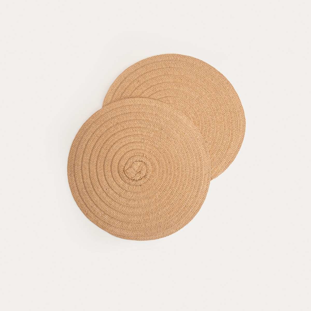 CORD Beige Table Mats Set of 2 - 39x39x5cm