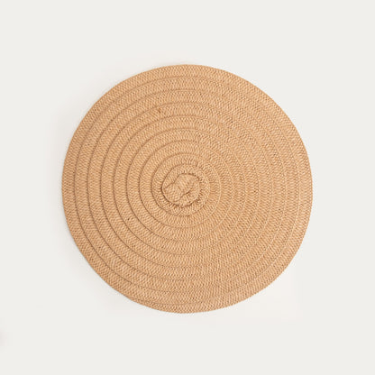 CORD Beige Table Mats Set of 2 - 39x39x5cm