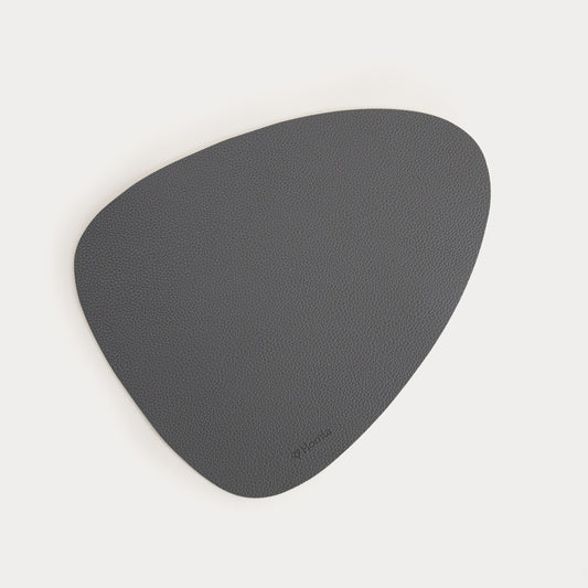 FEMELO Grey Table Mats Set of 2 - 38x31x4cm