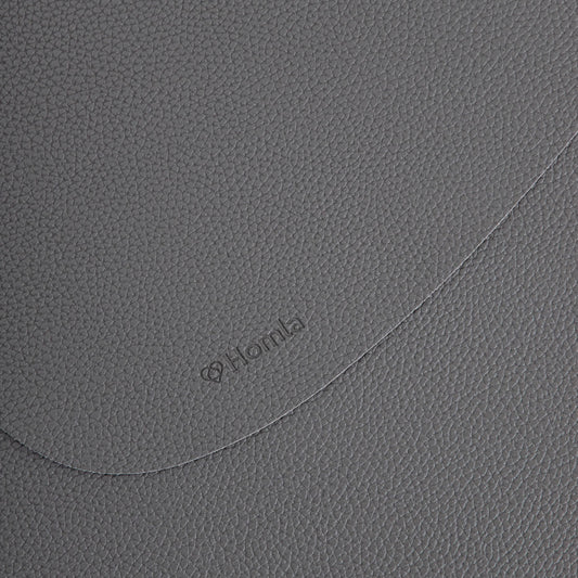 FEMELO Grey Table Mats Set of 2 - 38x31x4cm